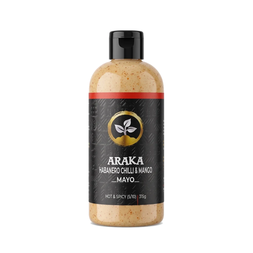 Araka Habanero Chilli & Mango Mayo 315g bottle