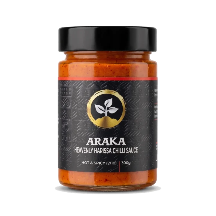 Araka Heavenly Harissa Chilli Sauce 300g jar